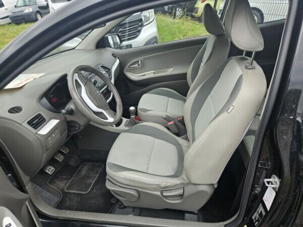 KIA Picanto 1.2i 2012 #CUIR #AIRCO #KEYLESS #1 AN DE GARANTIE – Image 6