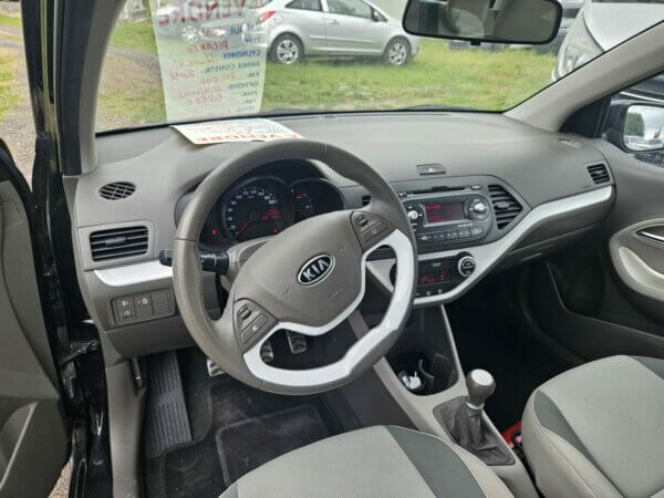 KIA Picanto 1.2i 2012 #CUIR #AIRCO #KEYLESS #1 AN DE GARANTIE – Image 7