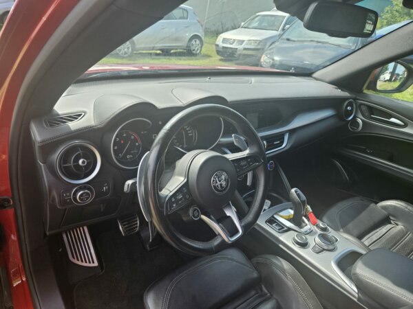 ALFA ROMEO STELVIO #Boite Auto 8V #2021 #2.2 210CV DIESEL #ROSSO COMPETIZIONE #VELOCE #UNIQUE – Image 14