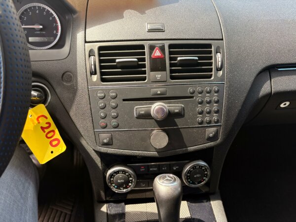 Mercedes-Benz C200 Kompressor 1.8i 2007 #SIÈGES CHAUFFANTS #AIRCO #1 AN DE GARANTIE – Image 11