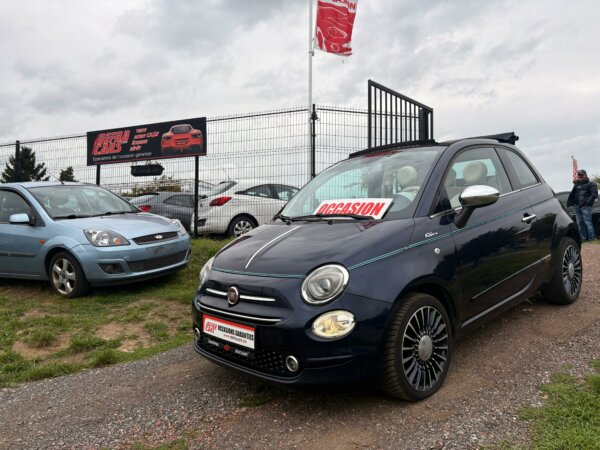 Fiat 500C RIVA 1.2i 2016 #CABRIOLET #ÉCRAN #AIRCO #1 AN DE GARANTIE