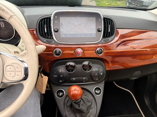 Fiat 500C RIVA 1.2i 2016 #CABRIOLET #ÉCRAN #AIRCO #1 AN DE GARANTIE – Image 8