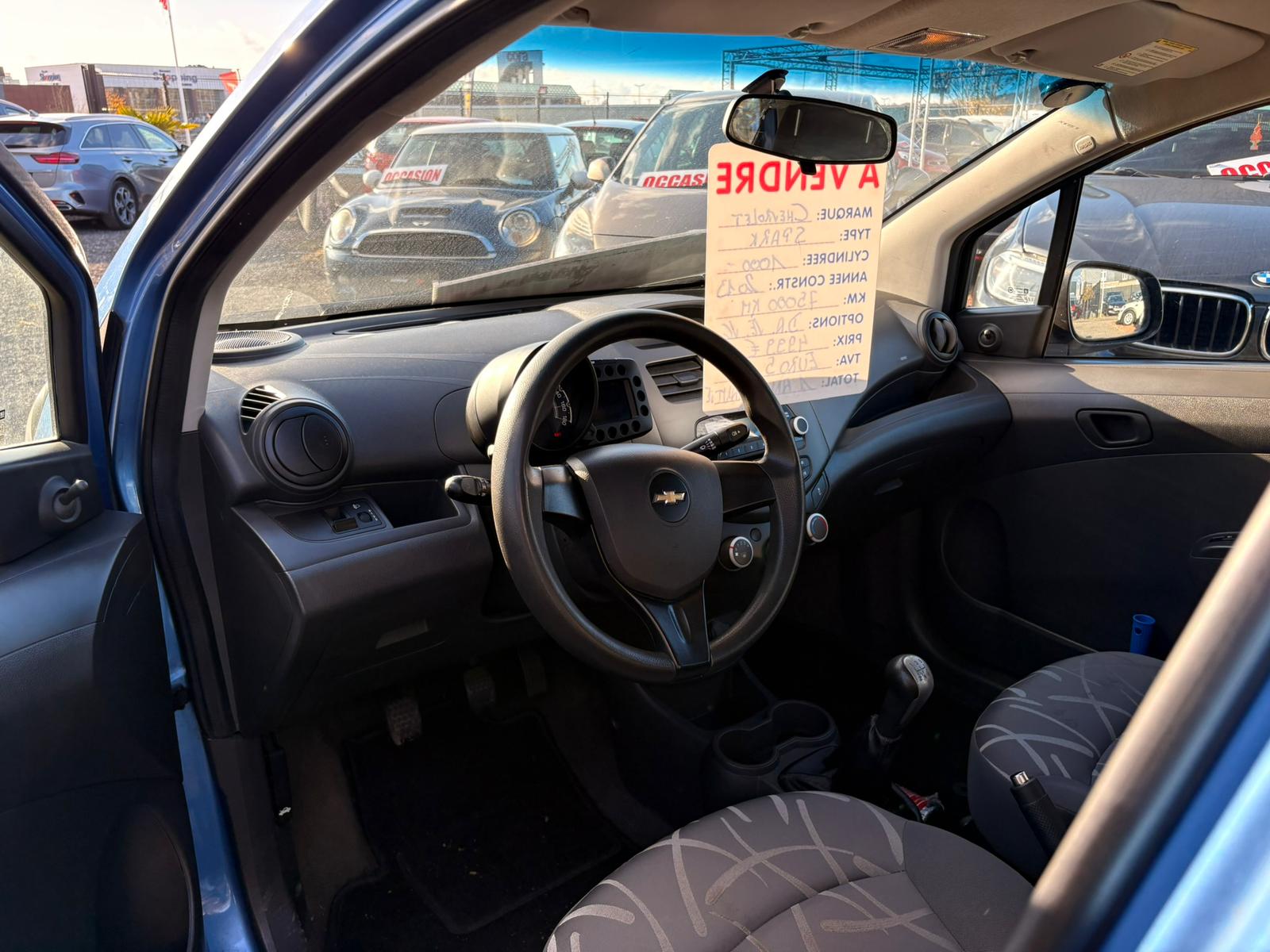 Chevrolet Spark 1.0i 2013 #EURO 5 #75.000KM #1 AN DE GARANTIE – Image 6