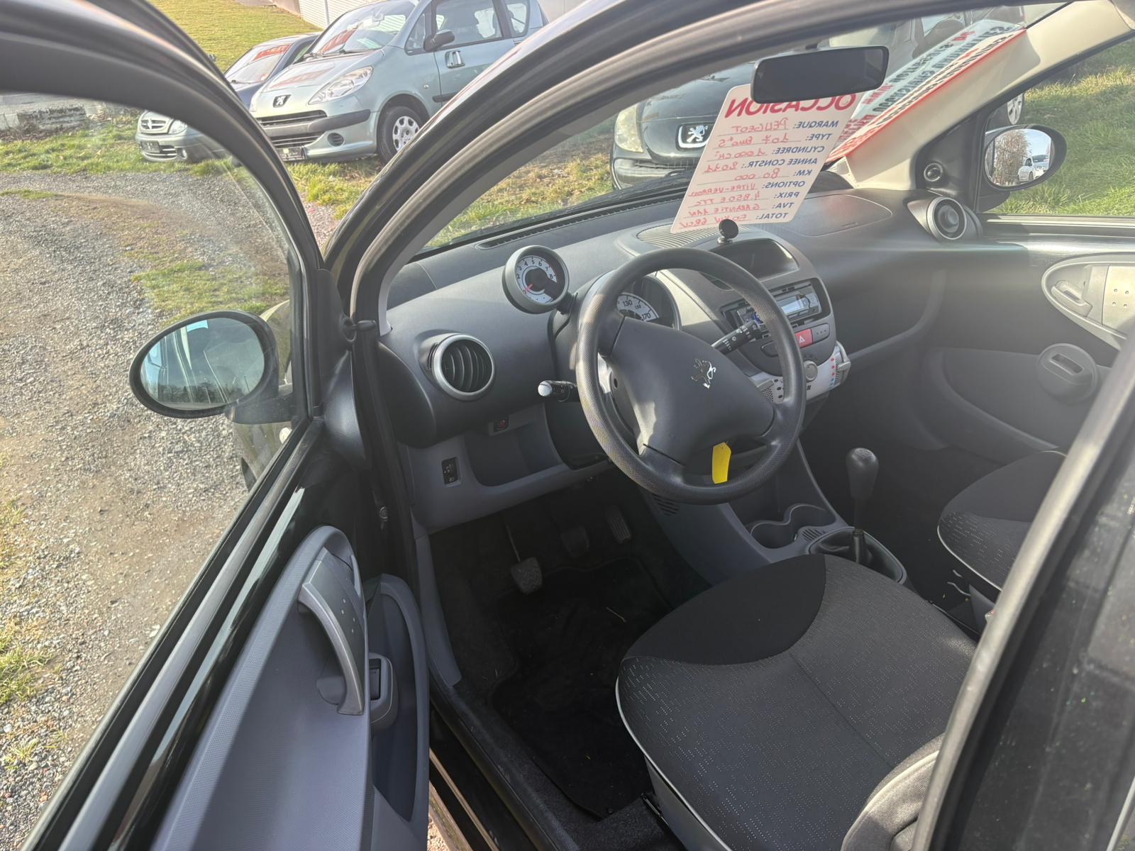 Peugeot 107 1.0i 2011 #80.000KM #VITRES ELECTRIQUES #1 AN DE GARANTIE – Image 8