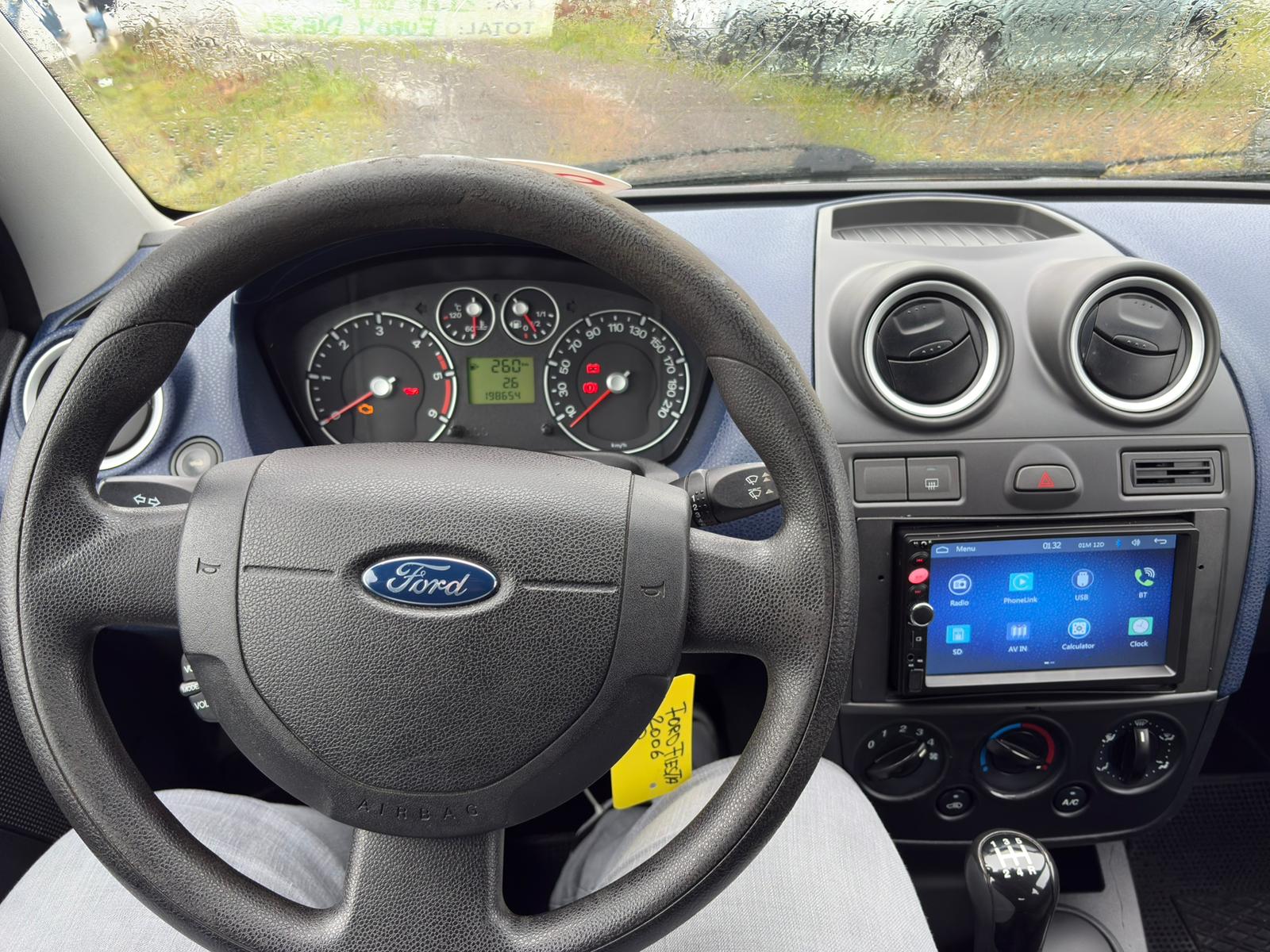 Ford Fiesta 1.4 TDCi 2006 #ÉCRAN #AIRCO #1 AN DE GARANTIE – Image 9