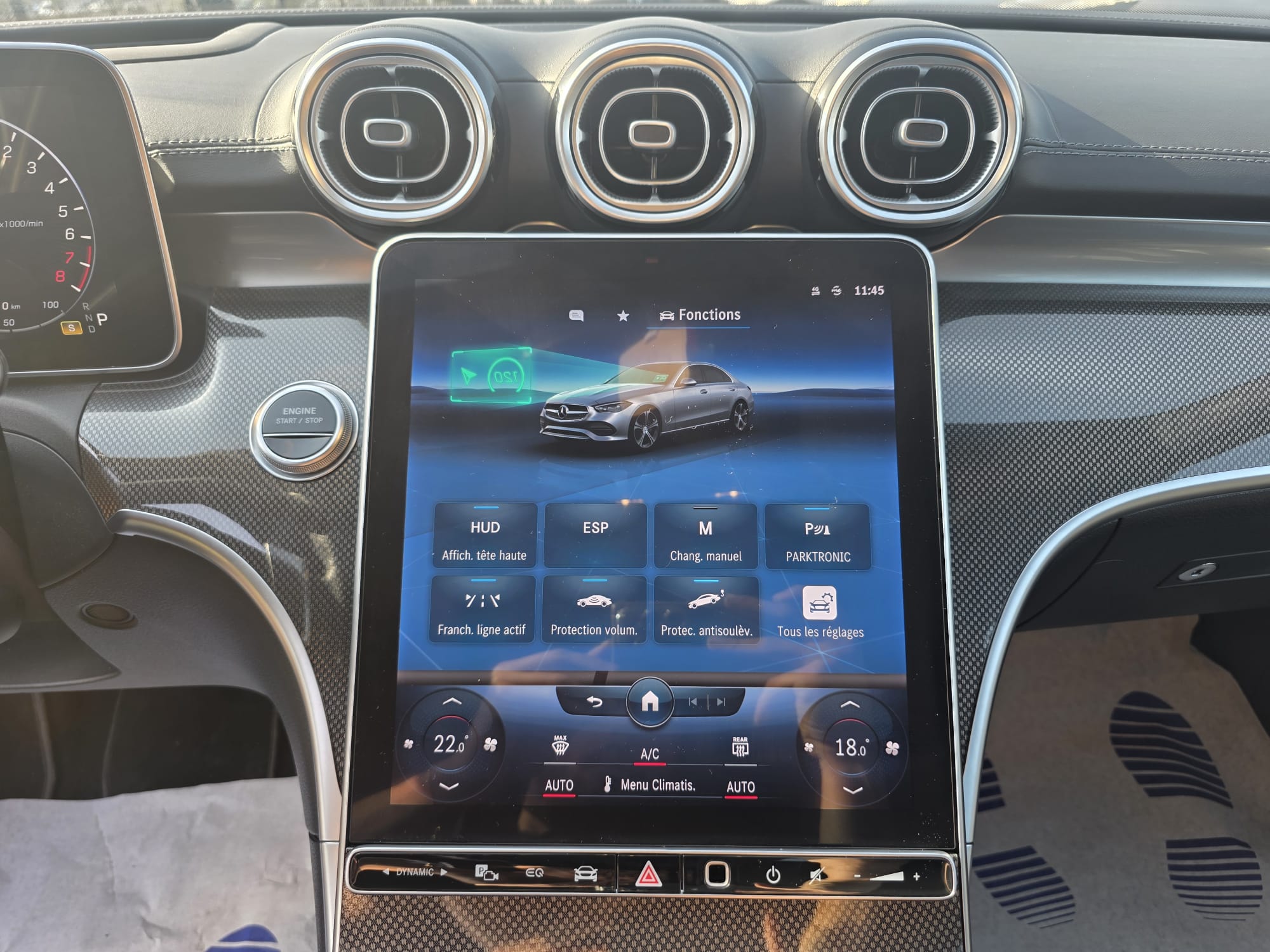 Mercedes C300e 2022 150kw *PACK AMG*GARANTIE 12 MOIS – Image 15
